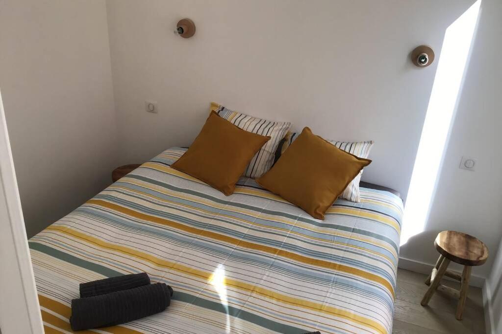 Appartement 2 chambres refait à neuf, climatisé, à 2 min de la mer Niza Exterior foto